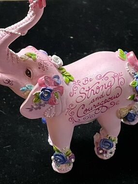 Hamilton Collection Elephant - Breast Cancer
